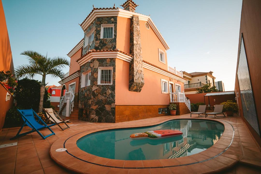Villa Morada Sonneland Con Piscina Privada Climatizada Μασπαλόμας Εξωτερικό φωτογραφία