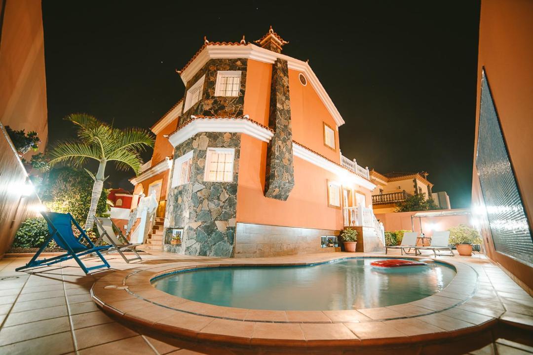 Villa Morada Sonneland Con Piscina Privada Climatizada Μασπαλόμας Εξωτερικό φωτογραφία