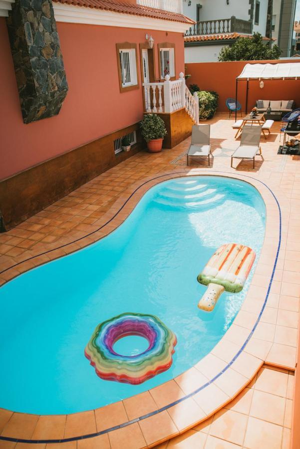 Villa Morada Sonneland Con Piscina Privada Climatizada Μασπαλόμας Εξωτερικό φωτογραφία